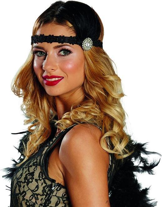 Immagine prodotto Rubies Charleston Hairband nero-nero