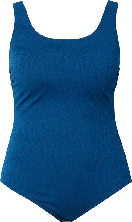 Actual product image Ulla Popken Lace Texture Cupless Swimsuit (50, 52)