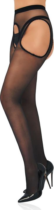 Produktbild Daring Intimates Satin Touch Suspender Tights (S)