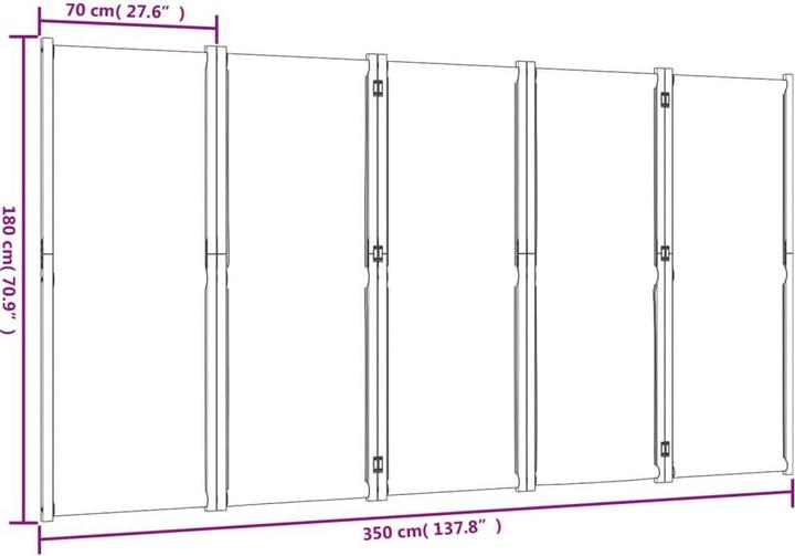 Immagine prodotto vidaXL Raumteiler