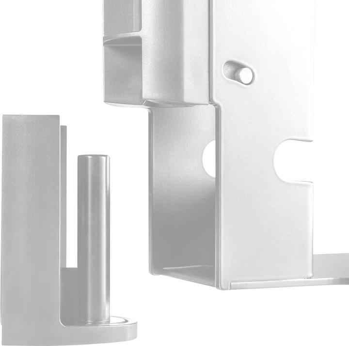 Actual product image myWall 2 wall brackets for SONOS speakers PLAY5 load sideways rotatable (1 pair, Wall installation, Pivoting, Tiltable)