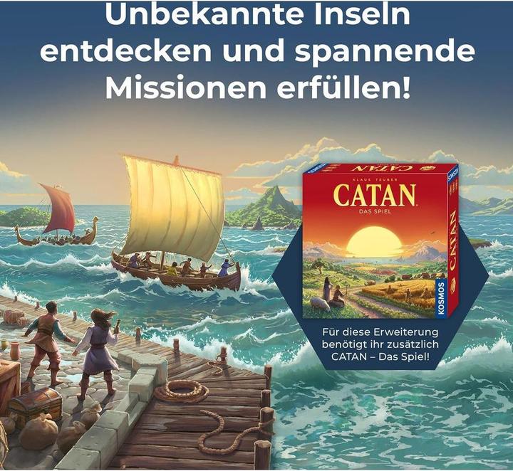Actual product image Kosmos CATAN - Entdecker & Piraten