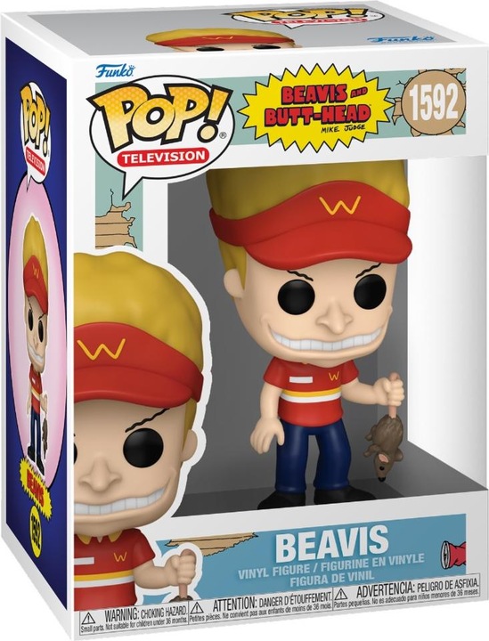 Produktbild Funko Beavis and Butthead POP! TV Vinyl Figur Beavis 9 cm