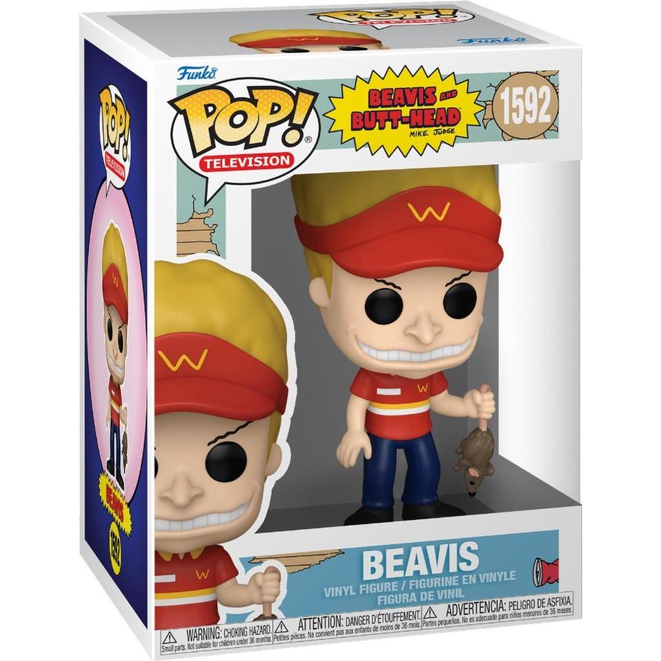 Thumbnail - Funko Beavis and Butthead POP! TV Vinyl Figur Beavis 9 cm