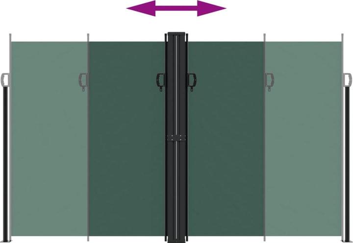 Actual product image vidaXL Extendable side awning (6 m)