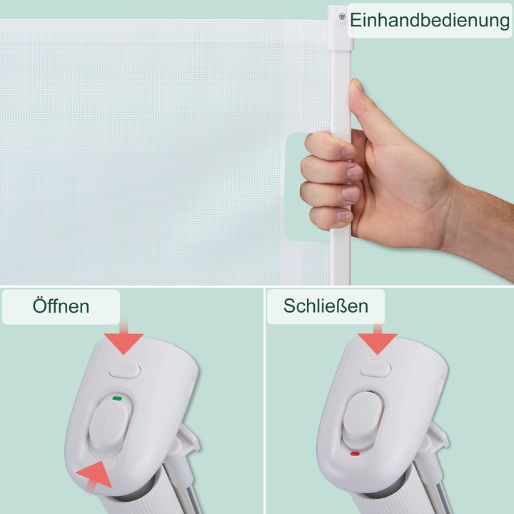 Actual product image Relaxdays safety gate (70 cm)