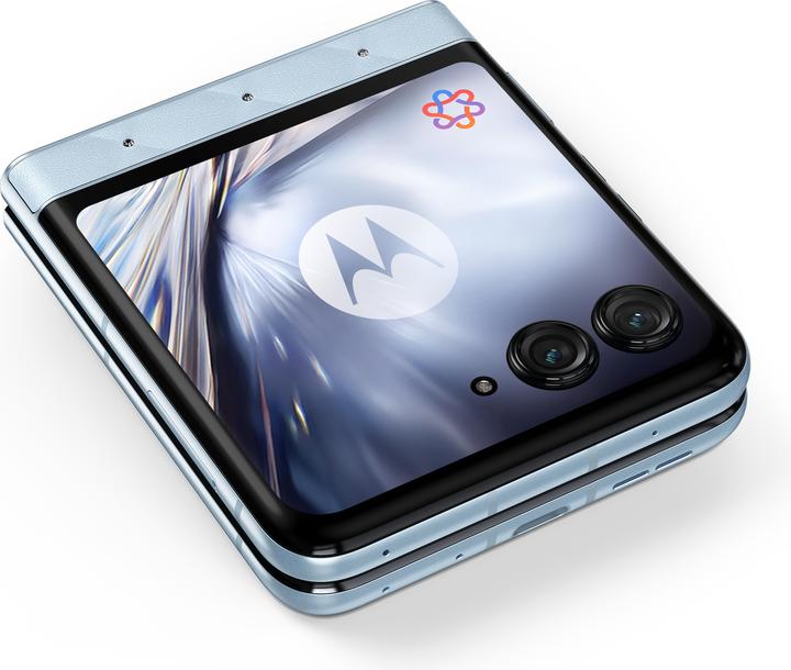 Produktbild Motorola Razr60 Loops Powered By Bose (256 GB, Ice Melt, 6.90", Dual SIM, 5G)
