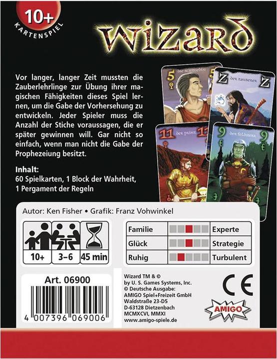 Produktbild Amigo Wizard (Deutsch, 3 - 6 Spieler)