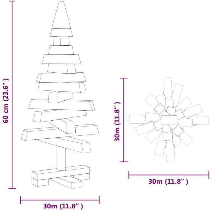 Actual product image vidaXL Weihnachtsbaum (180 cm)
