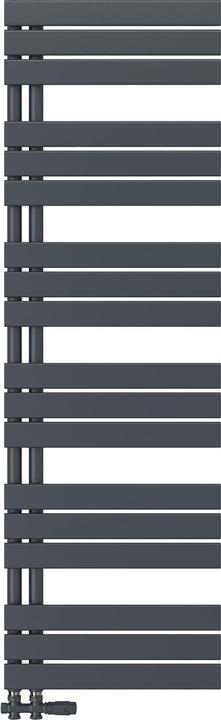 Emke Bathroom Radiator Towel Rail Adjustable Temperature Control 160x50cm Anthracite 794W