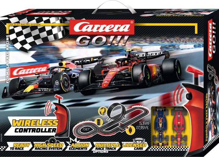 Actual product image Carrera Formula Free Racing