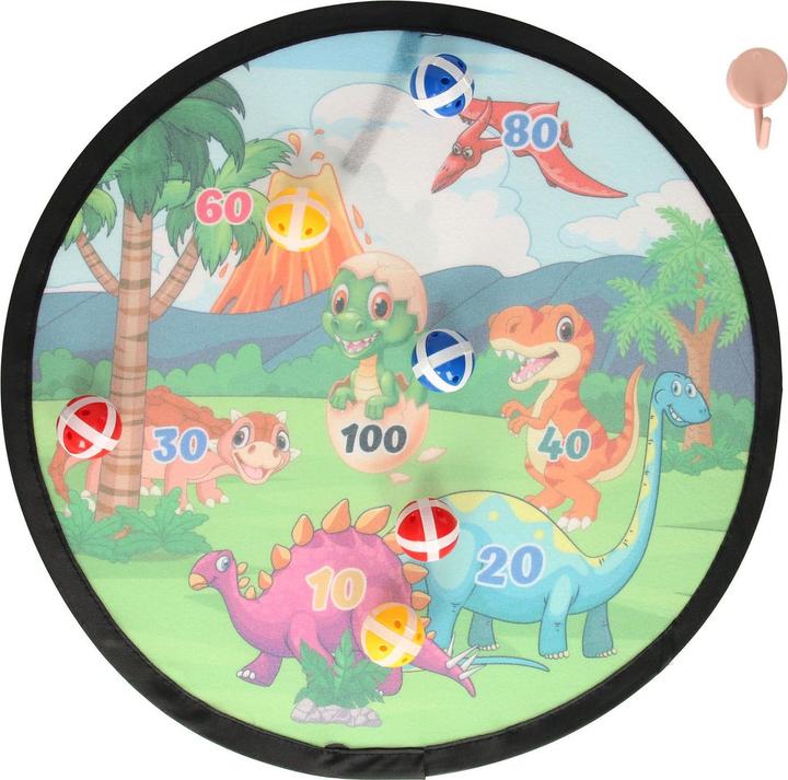 Klittenband dartset Dino World