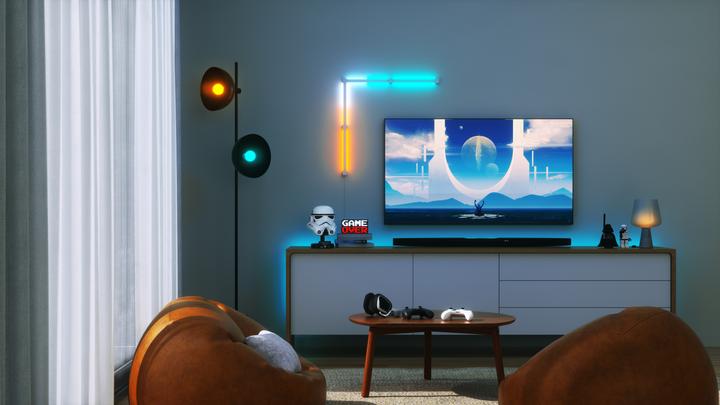 Image du produit Nanoleaf Set de démarrage Lines Squared (Multicolore, 252 cm, Intérieur)