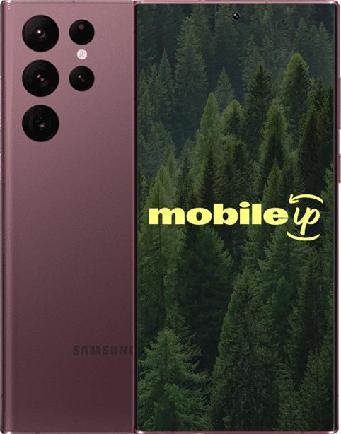 Image du produit mobileup Samsung Galaxy S22 Ultra 5G (256 Go, Bourgogne, 6.80", 108 Mpx, Double SIM, B / Très bon)