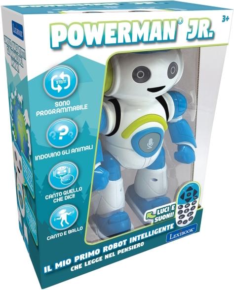 Actual product image Lexibook POWERMAN JUNIOR programmable talking learning robot with quiz, music, remote control Italian (Italian)