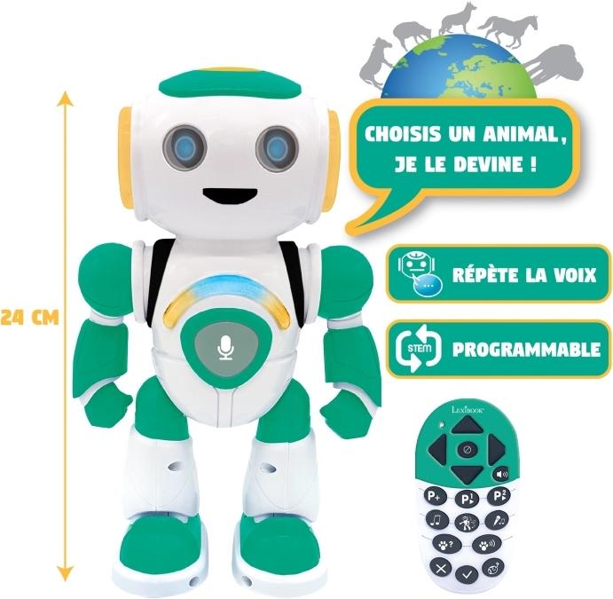 Image du produit Lexibook POWERMAN JUNIOR robot éducatif programmable parlant avec quiz, musique, télécommande Italien (Italien)