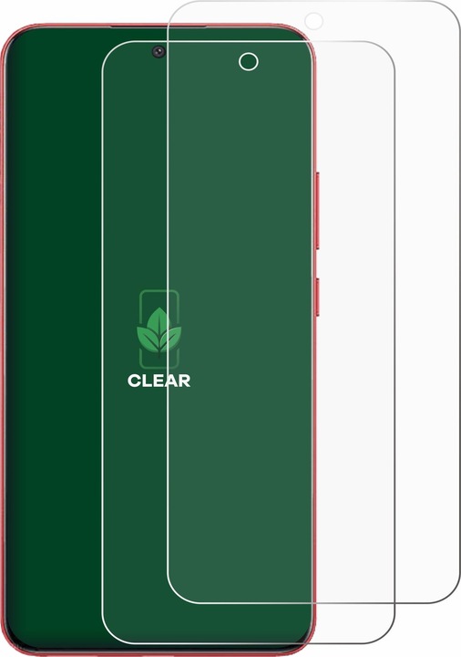 Produktbild ScreenLeaf Schutzfolie nachhaltiger Displayschutz Display Schutz Folie Klar Transparent (2 Stück, Oppo A5 Pro)