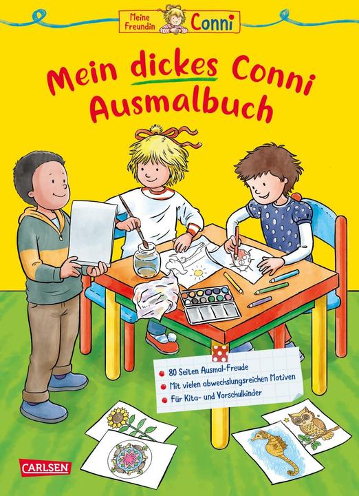 Conni gele serie (doeboek): Mijn grote Conni kleurboek
