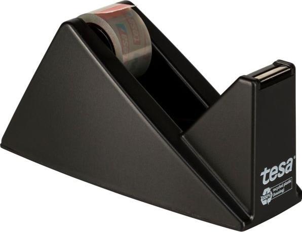 Actual product image tesa tesafilm® ECO & CRYSTAL adhesive film set with robust 10m:19mm incl. table dispenser