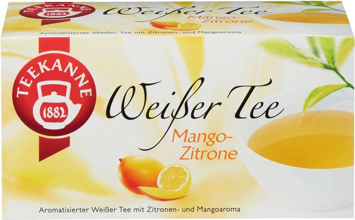 Teekanne Weisser Tee Mango-Zitrone RFA (25 g)