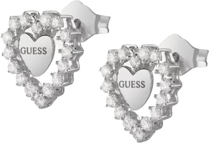 Immagine prodotto Guess Orecchini JARDIN HEART & CRYS STUDS da 10MM (Argento 925)