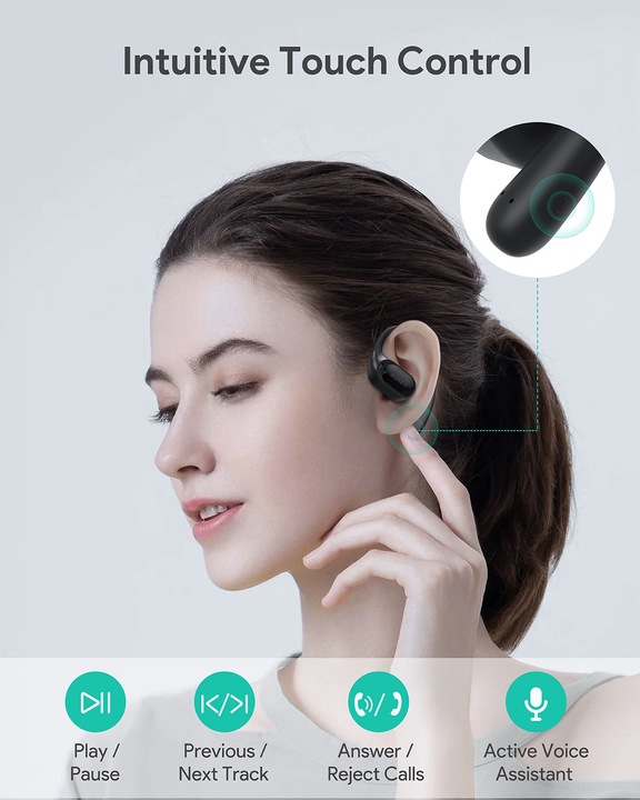 Image du produit Aukey SPORTS FIT OPEN-EAR - Écouteurs (35 h, Sans fil)