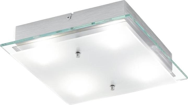 Produktbild EGLO 93888 Fres 2 LED Wandleuchte / Deckenleuchte 4x5.4W Stahl chrom klar weiss