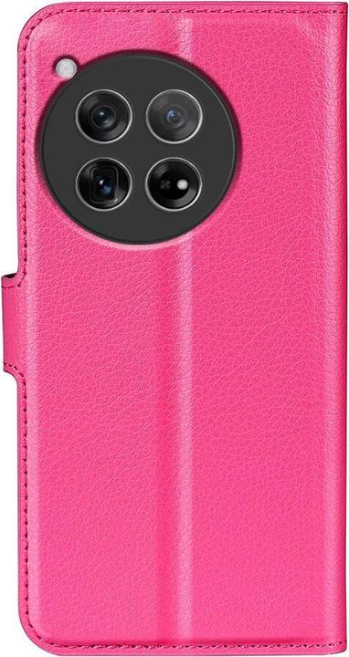 Actual product image Cover-Discount OnePlus 12 - Leather case cover pink (OnePlus 12)