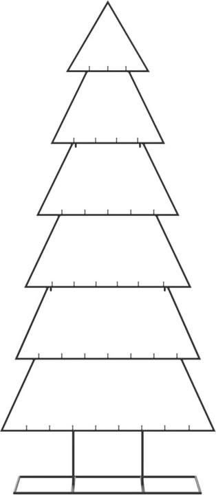 Actual product image vidaXL -Christmas tree for decorations 180 cm (180 cm)