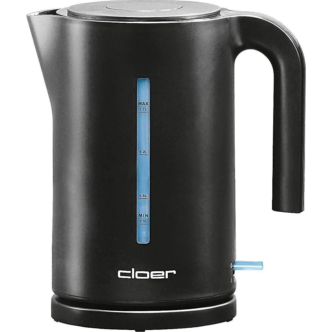 Cloer 4110, Wasserkocher, Schwarz