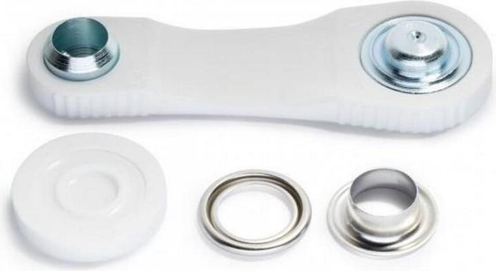 Produktbild Prym Ösen + Scheiben, altmessing 4 mm, Karte 50 Stk.