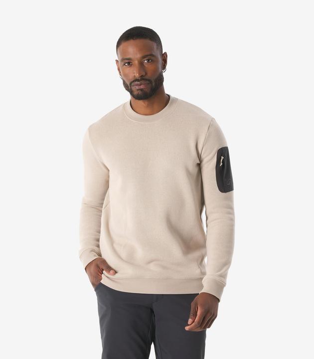 Actual product image Quechua Wanderpullover Herren - NH100 beige (XXL)