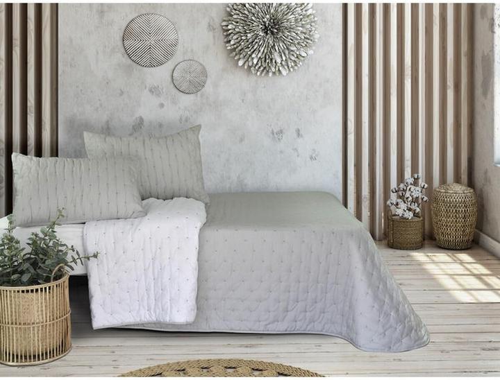 Produktbild Pierre Cardin Bedspread (quilt) TRIANA Pearl Gray King size (3 Pieces) (250 x 270 cm)