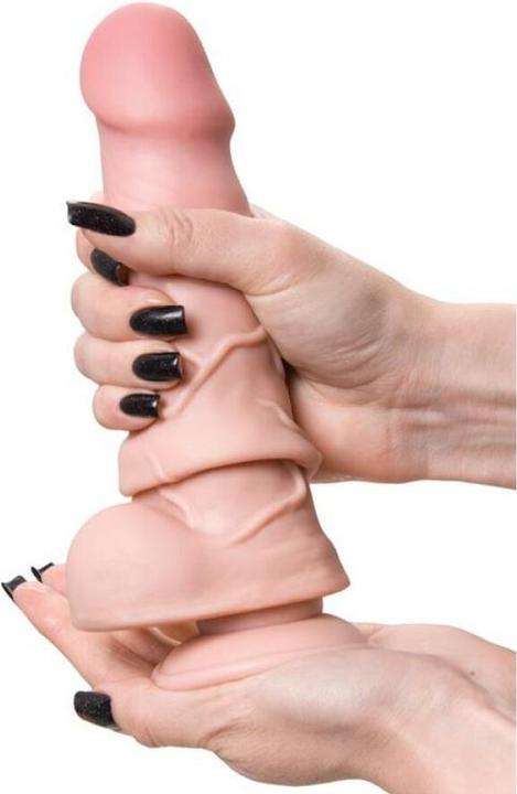 Actual product image Toyfa Dildo My babe von RealStick My Dainty, Fleisch, TPE, 20.5cm