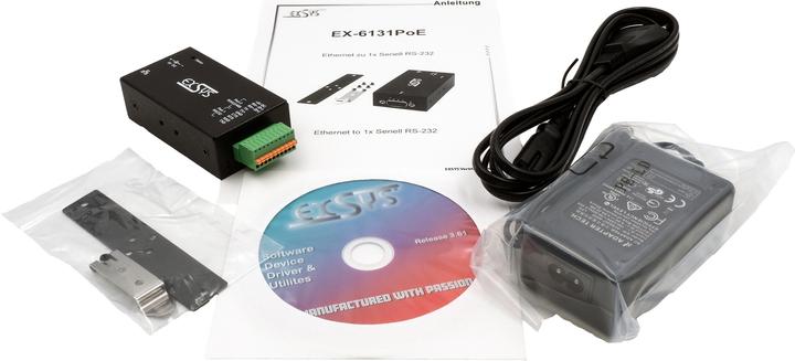 Produktbild Exsys Serieller Geräteserver EX-6131PoE