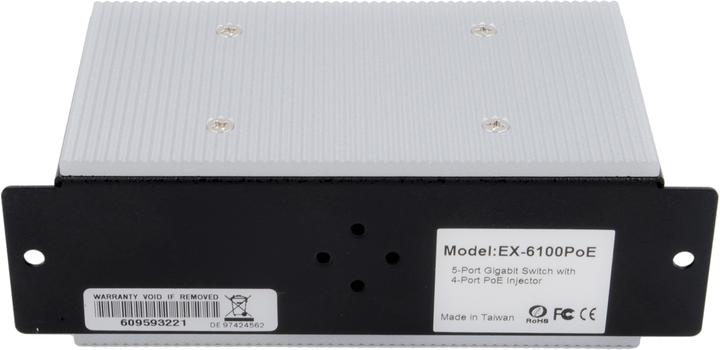 Produktbild Exsys EX-6100PoE 5-Port Gigabit Injektor (802.3af (PoE), 802.3at (PoE+), 30 W)