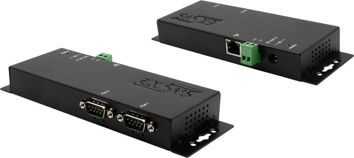 Actual product image Exsys EX-6122PoE Serial Device Server
