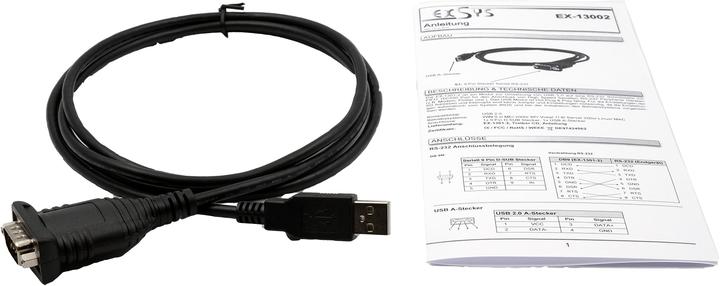 Actual product image Exsys Interface converter EX-13002 (1.80 m)