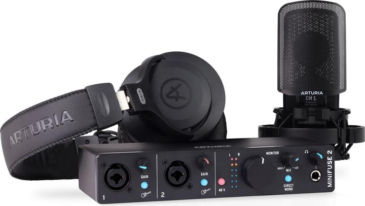 Image du produit Arturia MiniFuse Recording Pack Black