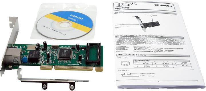 Actual product image Exsys Ex-6069 (PCI)