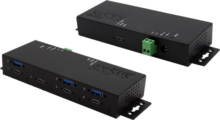 Image du produit Exsys EX-1237HMVS (USB-C, 7 Ports)