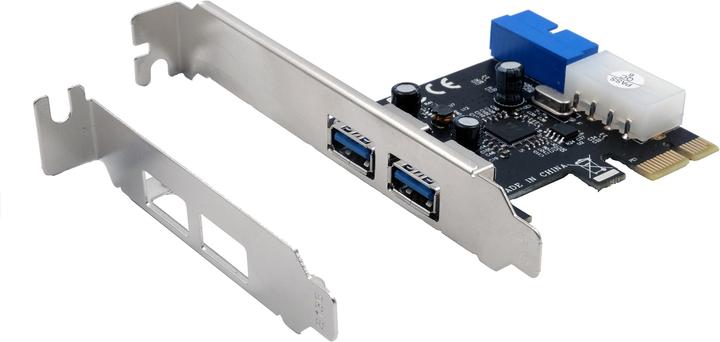 Exsys GmbH PCIe USB 3.2 Gen 1 Karte mit 2+2 Ports (VIA Chip-Set)