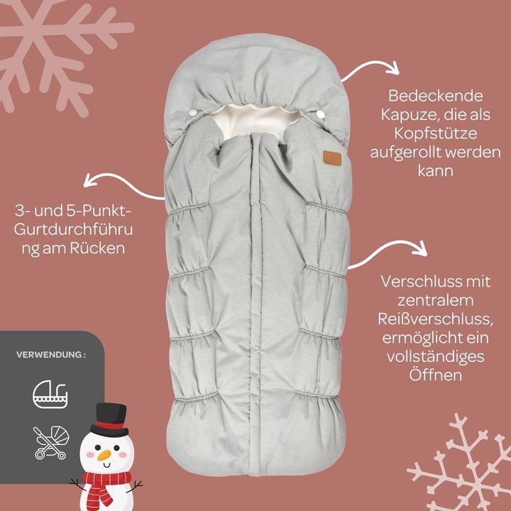 Image du produit Beaba Chancelière 6-24 mois gris chiné