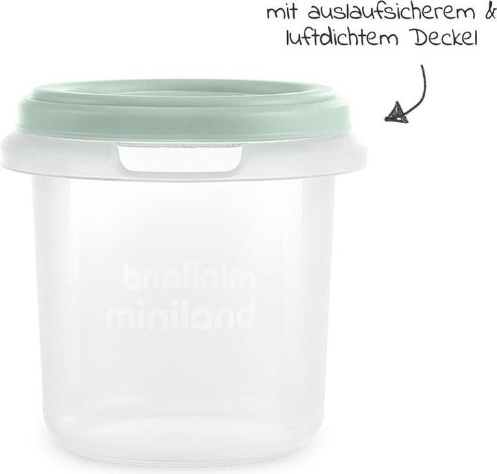 Produktbild Miniland SET 4 HERMISIZED MINT 250ML