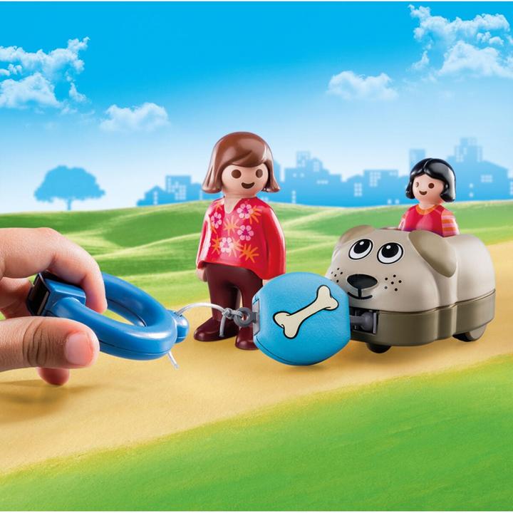 Actual product image Playmobil 70406 Dog train (70406, Playmobil 1.2.3)