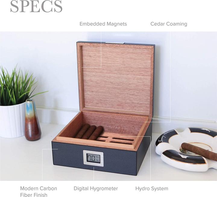 Actual product image Case elegance Cedar humidor (50)
