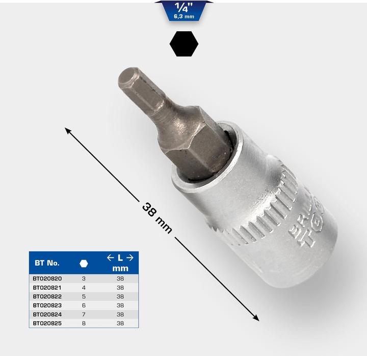 Actual product image Brilliant Tools BT020820