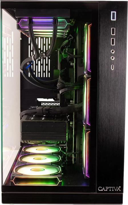 Actual product image Captiva Advanced Gaming R99-456 Ryzen 7 RTX 5060 Ti (1000 GB, 32 GB, AMD Ryzen 7 9850X3D, GeForce RTX 5060 Ti)