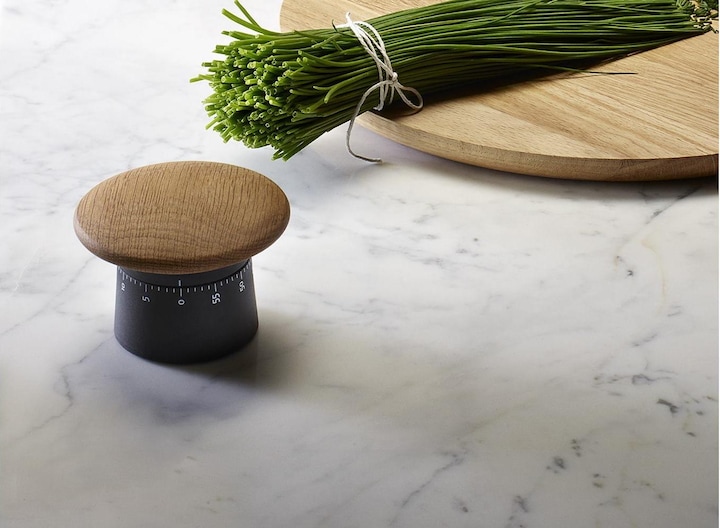 Actual product image Eva Solo - Nordic kitchen Timer - Black - Ø9 cm