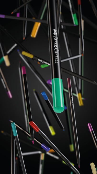 Produktbild Faber-Castell Black Edition (Mehrfarbig, 100 x)